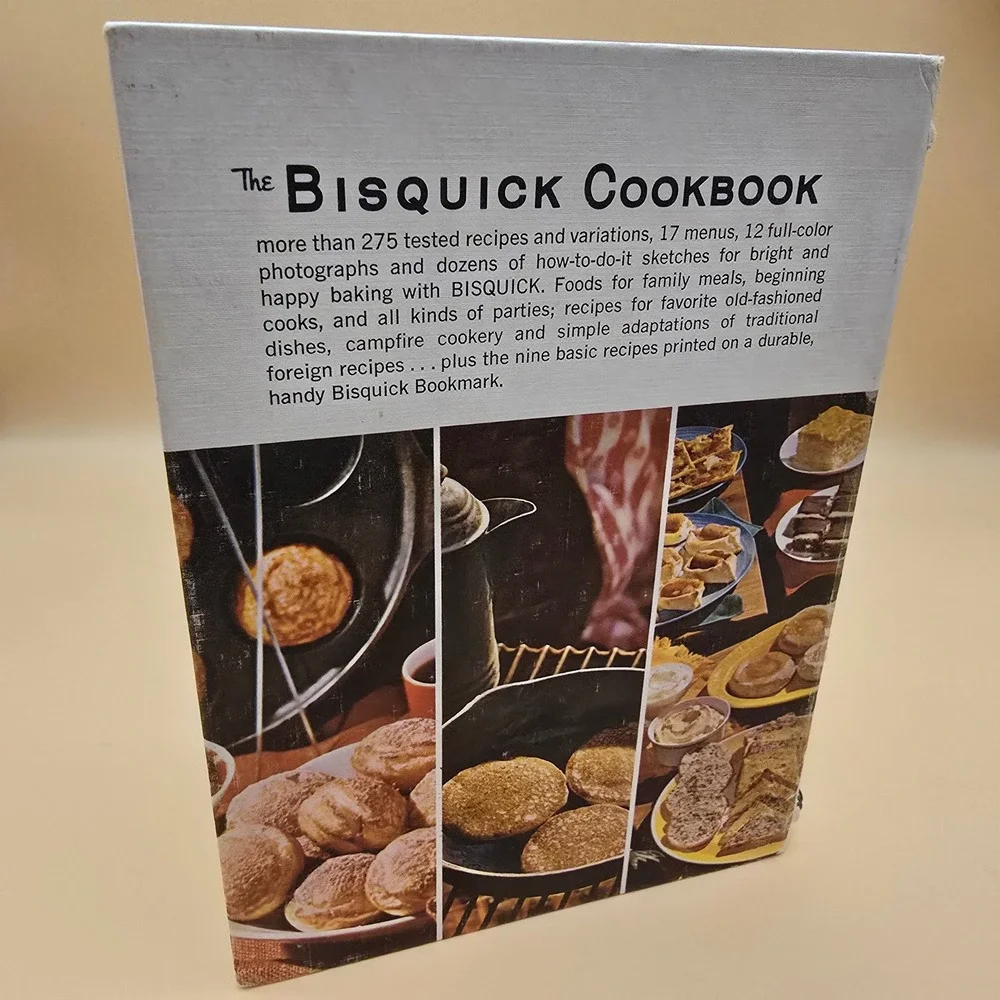 Vintage‎ 1964 The Bisquick Cookbook Betty Crocker First Edition Spiral Hardcover